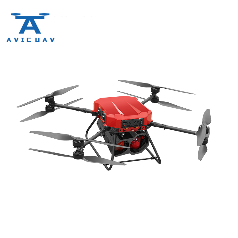 UAV Load Fire Extinguisher Balls Continuesously Throwing Fire Fighting Drone